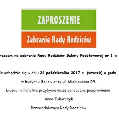 ZEBRANIE RADY RODZICÓW