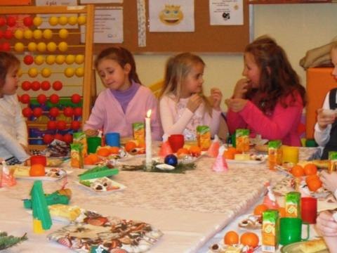Wigilia w klasie 1a