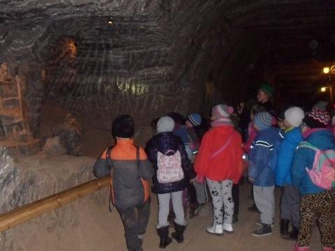 16 grudnia - spotkanie klasy 2 A ze Skarbnikiem w Kopalni Soli w Bochni
