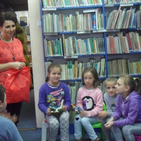 Klasa 3 A w Bibliotece Miejskiej