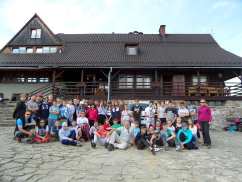 Nasza „Jedynka” na I Szkolnym Rajdzie im. Zdzisława Wojnarowskiego  Pieniny 24 – 25 maja 2018r.