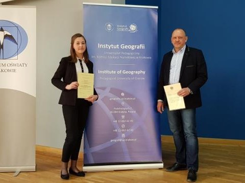 Agnieszka Żak laureatką Małopolskiego Konkursu Geograficznego