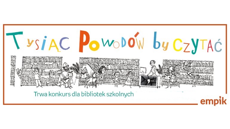 Nasza szkoła bierze udział w konkursie EMPIKu – pomóżmy i wygrajmy 1000 książek do naszej biblioteki szkolnej!!!!!