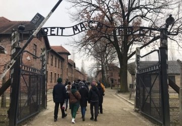 Starosądeczanie z wizytą w Auschwitz - Birkenau