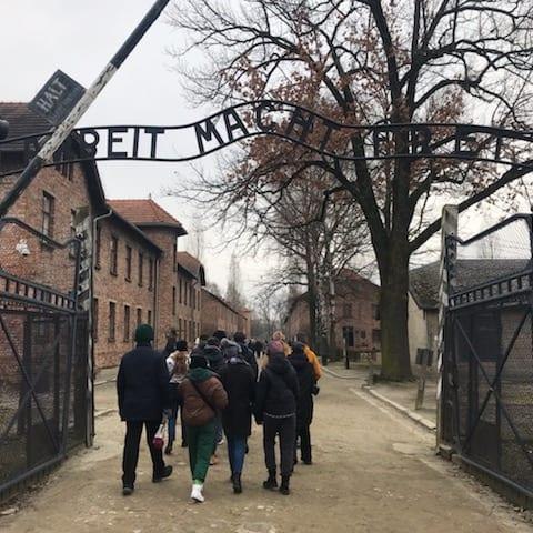 Starosądeczanie z wizytą w Auschwitz - Birkenau