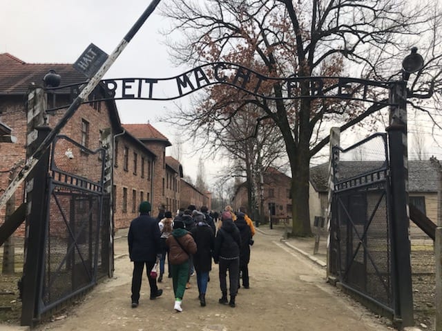 Starosądeczanie z wizytą w Auschwitz - Birkenau