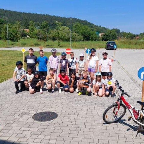 Egzamin na kartę rowerową w naszej szkole