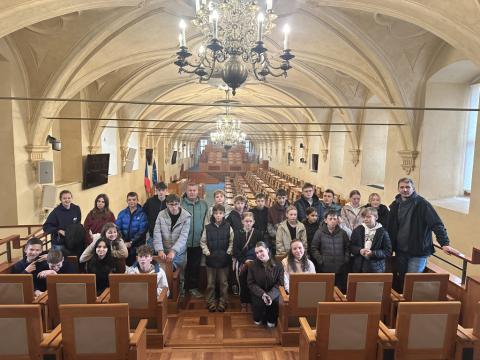 Młodzież SP1 gośćmi instytucji Rządu Republiki Czeskiej