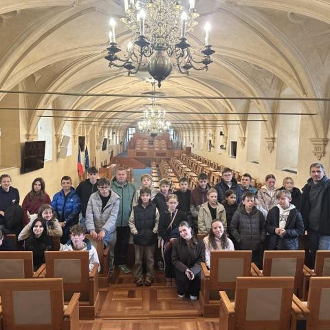 Młodzież SP1 gośćmi instytucji Rządu Republiki Czeskiej