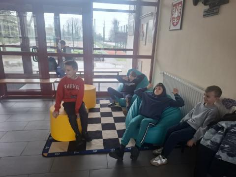 Kącik relaksu dla uczniów