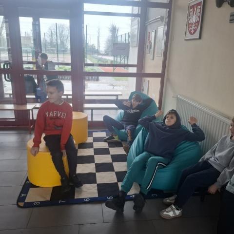 Kącik relaksu dla uczniów