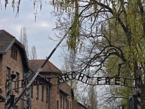 Delegacja SP 1  w Miejscu Pamięci Auschwitz – Birkenau