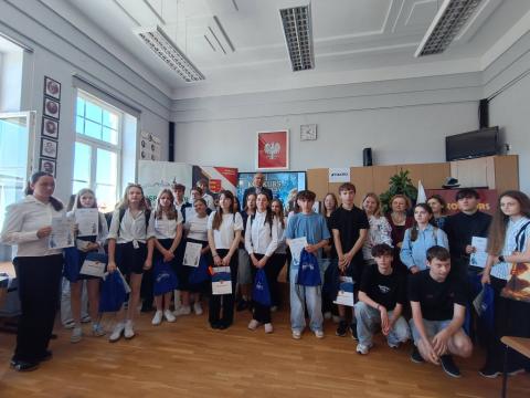 W magicznym świecie Narnii – XI Konkurs Czytelniczy  w ZS w Starym Sączu.