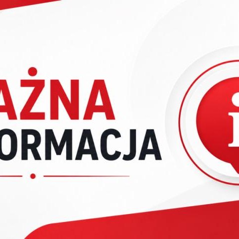 Ważna informacja odnośnie obiadów!