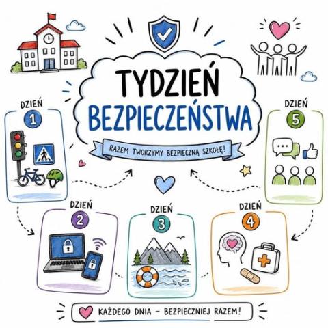 ,,Tydzień dla bezpieczeństwa" w naszej szkole.