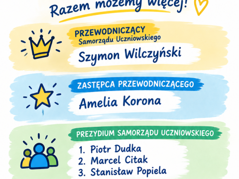 Wybory do Samorządu Uczniowskiego za nami! Bezpieczna jesień przed nami!
