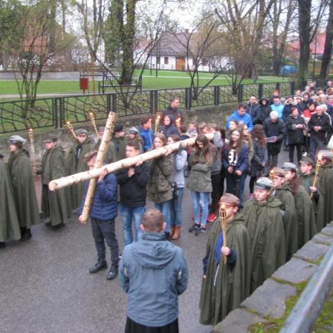 DROGA KRZYŻOWA ULICAMI MIASTA STAREGO SĄCZA. 2017