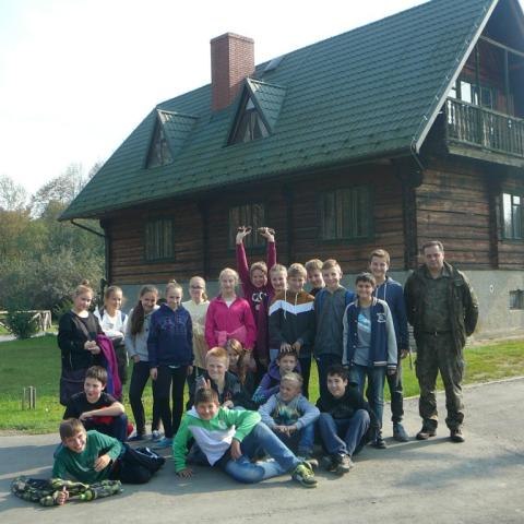 Zajęcia przyrodnicze w Szkółce Leśnej ,,Kamieniec" w Starym Sączu