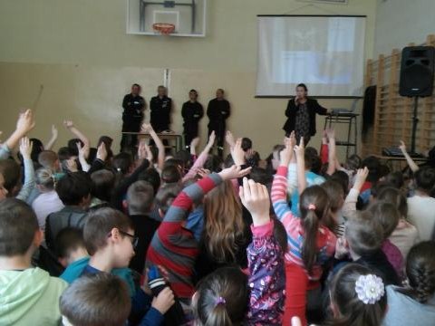 Policja i Straż Pożarna w naszej szkole.