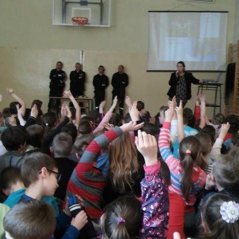 Policja i Straż Pożarna w naszej szkole.
