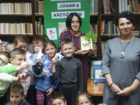 Spotkanie autorskie z Panią Joanną Krzyżanek