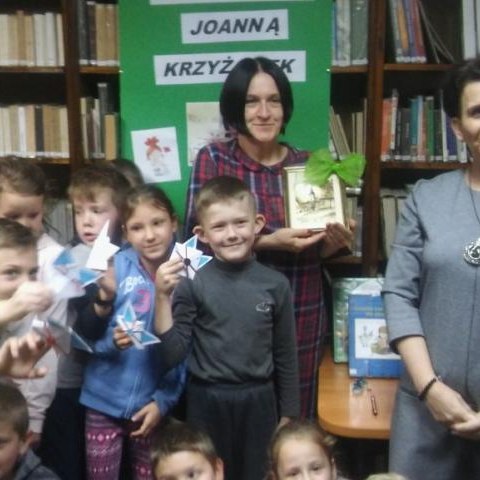 Spotkanie autorskie z Panią Joanną Krzyżanek