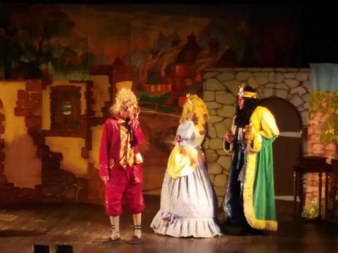2d na przedstawieniu teatralnym pt." Baśnie pana Andersena"