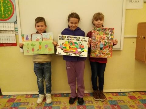 Konkurs plastyczny " Żyję zdrowo i kolorowo"