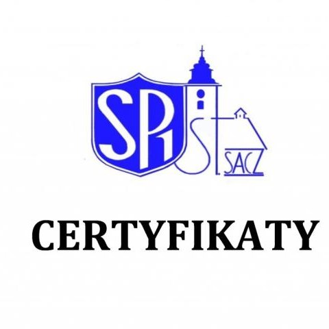 Certyfikaty szkoły