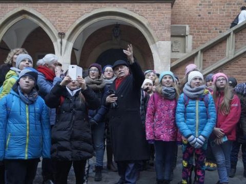 REKTOR ZIEJKA GOŚCIEM UCZNIÓW „1”