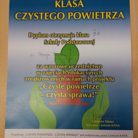 Czyste powietrze - czysta sprawa