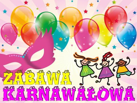 Zabawa karnawałowa w klasach 1-3