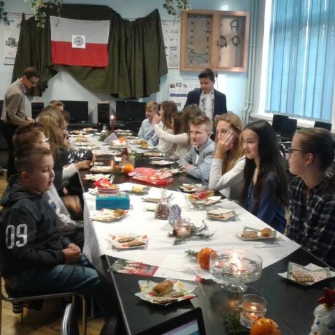 Wigilia w naszej klasie.